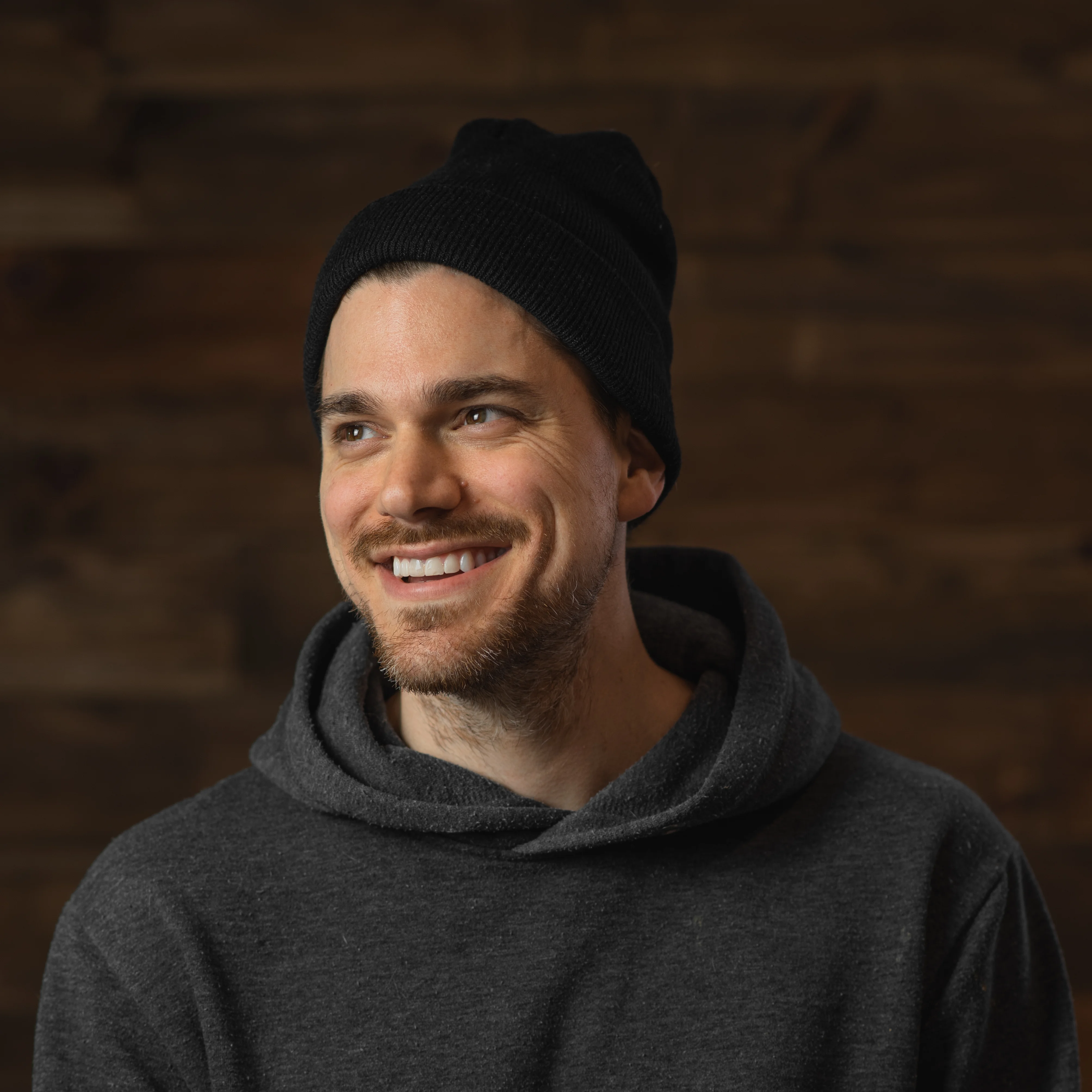 Kyle Beaulieu, Ottawa commercial food and branding photographer, smiling in a professional portrait